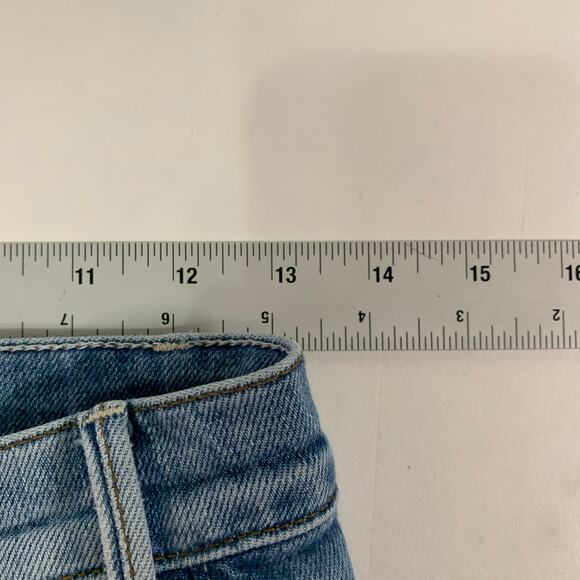 Mother 25 The Hustler Ankle Fray Crashing Hard High Rise Mother Superior - Picture 7 of 12